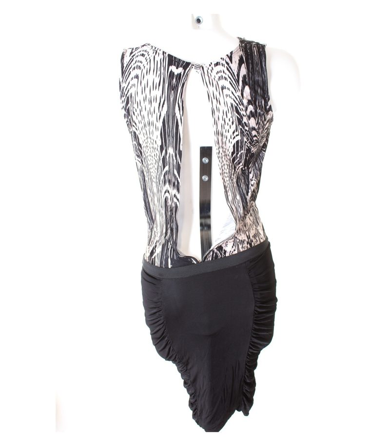 GUESS Damen Kleid Abendkleid Gr. S Mehrfarbig Viskose – Foto 3