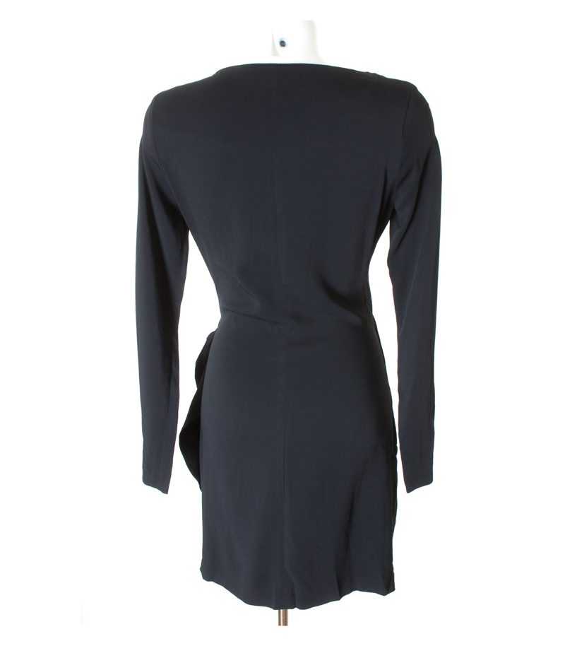 SPACE STYLE CONCEPT Damen Kleid Abendkleid Gr. DE 38 Schwarz Viskose – Foto 3