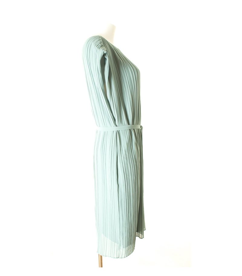 MARINA RINALDI Damen Kleid Gr. S Graugrün – Foto 2