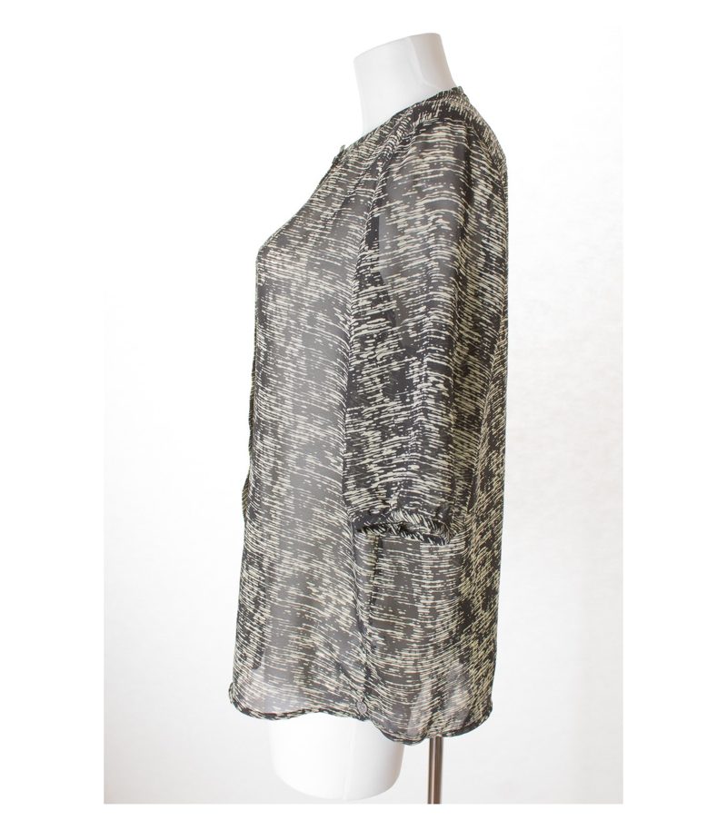 MAISON SCOTCH LA FEMME SELON MARIE Damen Bluse shirt Gr. DE 40 Mehrfarbig – Foto 3