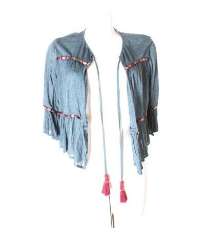 ZARA Damen WOMAN Blazer Gr. XS Mehrfarbig Viskose Baumwolle NEU
