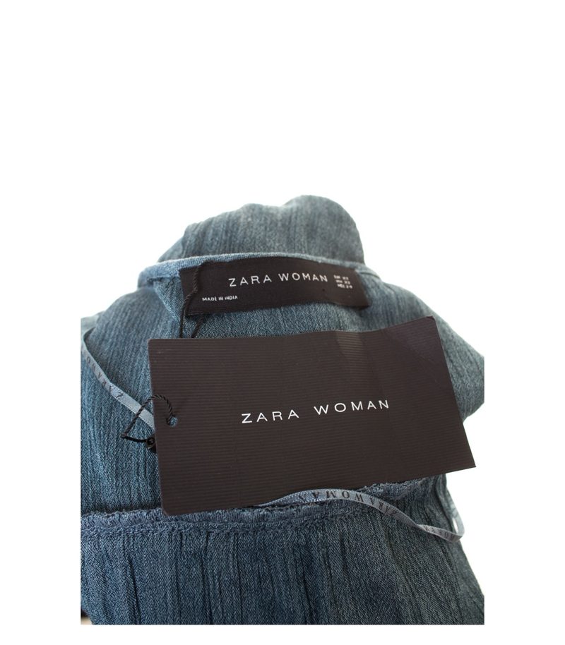 ZARA Damen WOMAN Blazer Gr. XS Mehrfarbig Viskose Baumwolle NEU – Foto 4