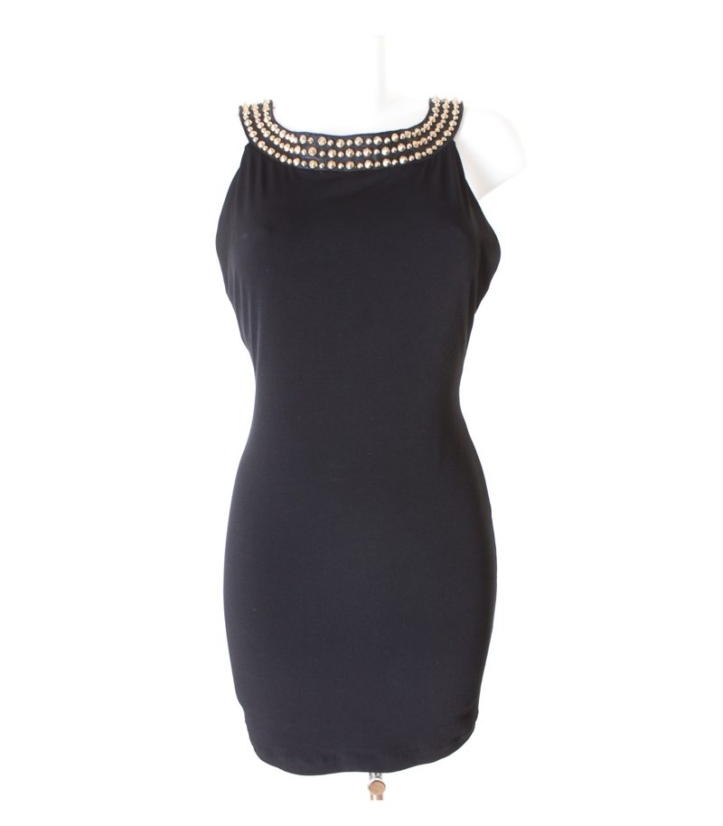 FAITH CONNEXION Damen Kleid Abendkleid Gr. S Schwarz – Foto 1