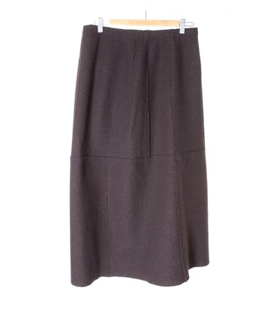 SKORPI Damen Rock Maxirock Gr. L Braun