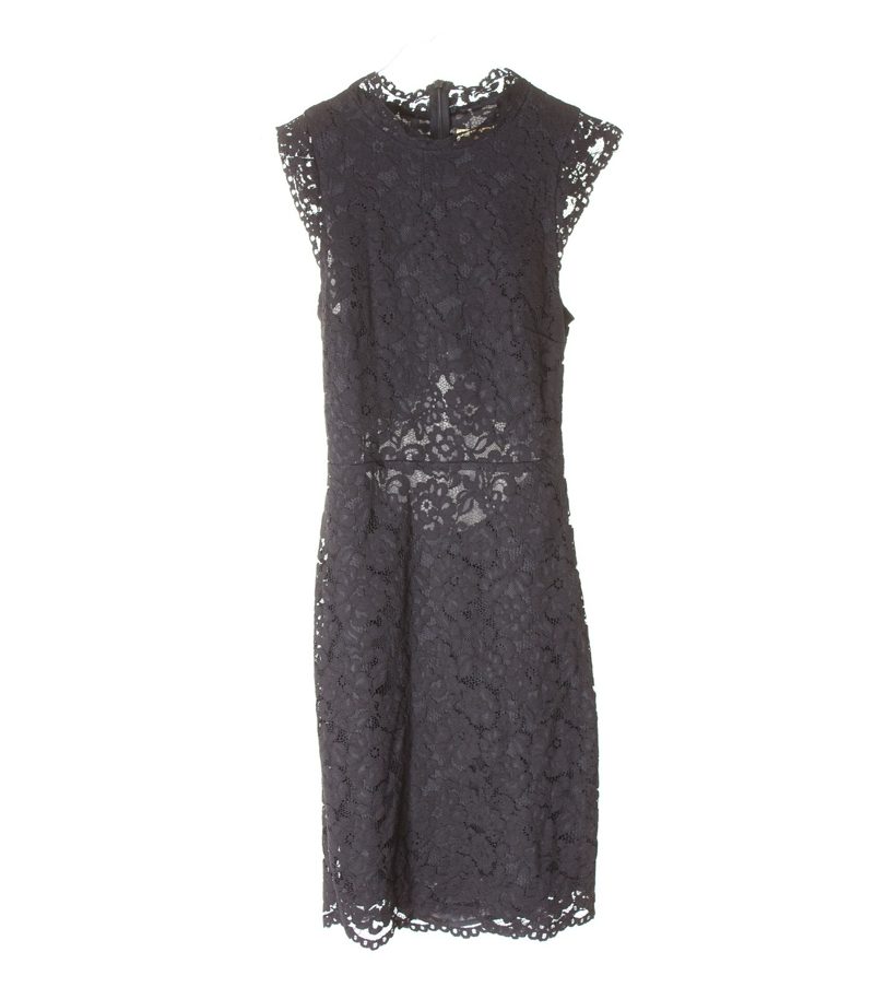 H&M Damen Kleid Abendkleid Lace Gr. DE 34 Baumwolle Viskose NEU – Foto 1
