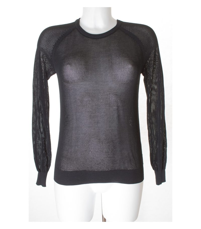 COS Damen Pullover Gr. XS Schwarz Baumwolle – Foto 1