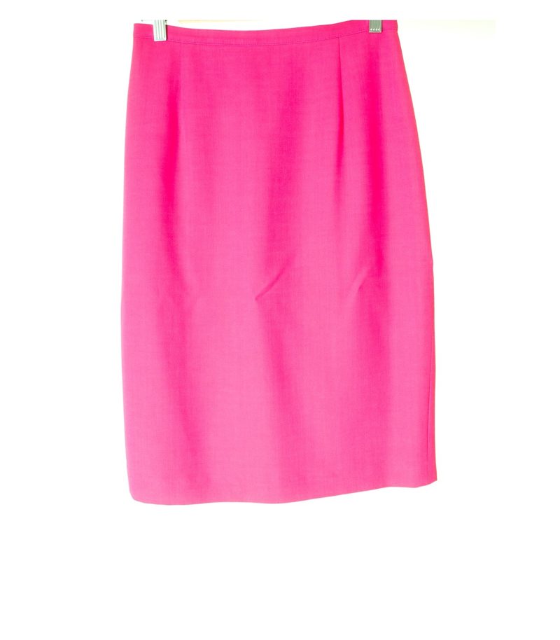 emanuel ungaro Damen Rock Gr. DE 38 Rosa Baumwolle Viskose – Foto 1