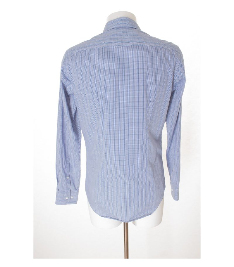JOOP Herren Hemd Business Shirt Gr. 38/15 Blau/Weiß Baumwolle – Foto 3