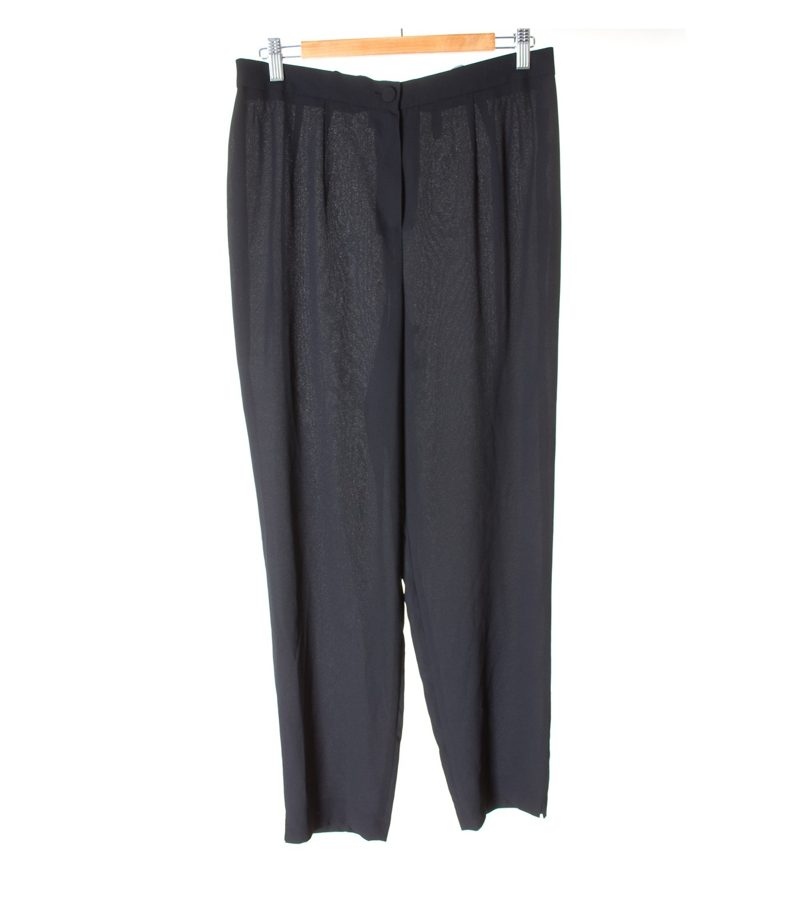 HERMANN LANGE Damen Hose Gr. DE 44 Schwarz – Foto 1