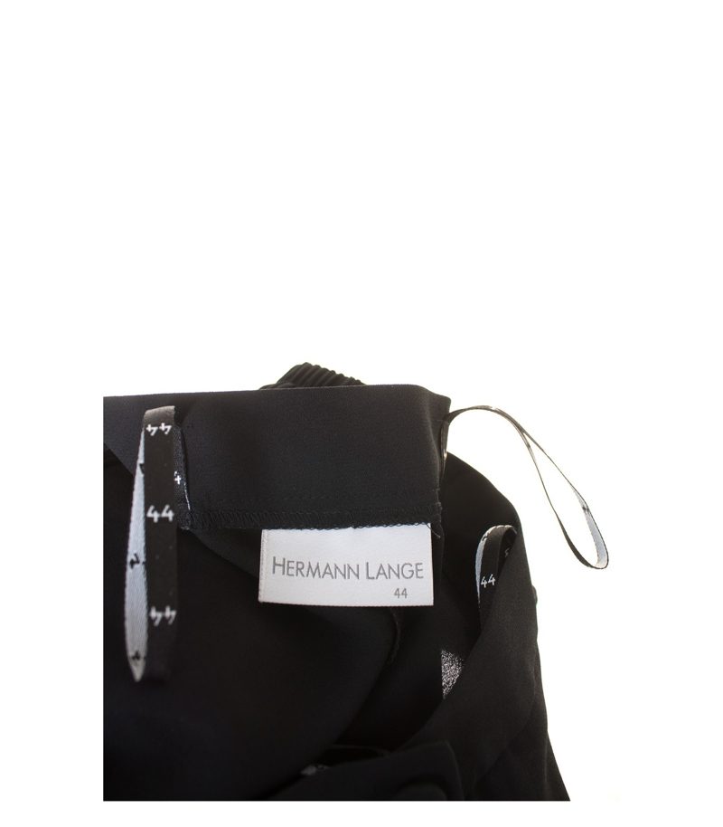 HERMANN LANGE Damen Hose Gr. DE 44 Schwarz – Foto 3