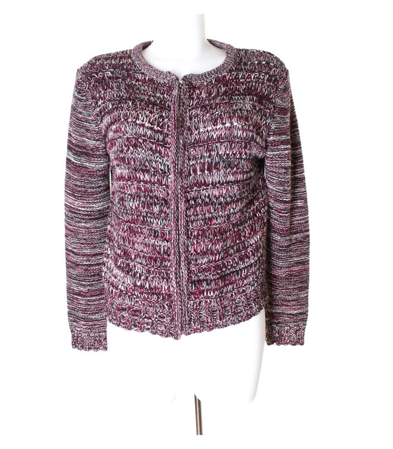 WE Damen Strickjacke Gr. L Mehrfarbig Baumwolle – Foto 1