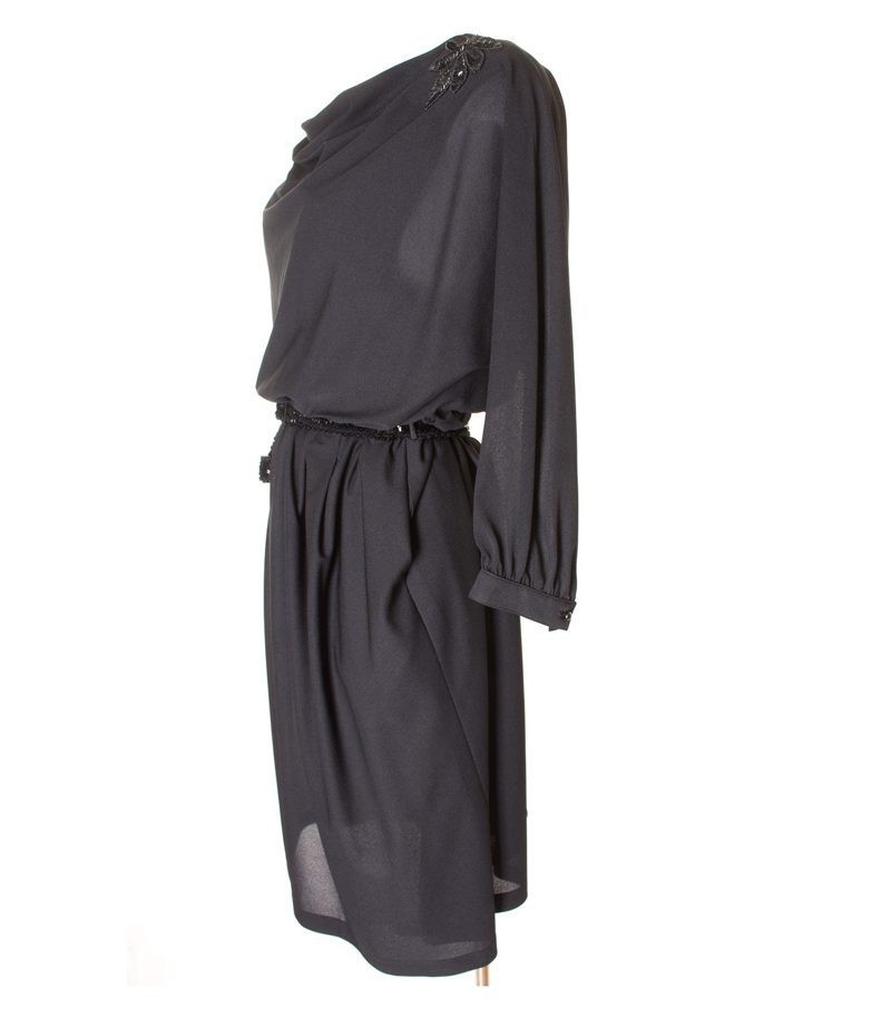 Collection fashion style Damen Kleid Gr. DE 42 Schwarz – Foto 2