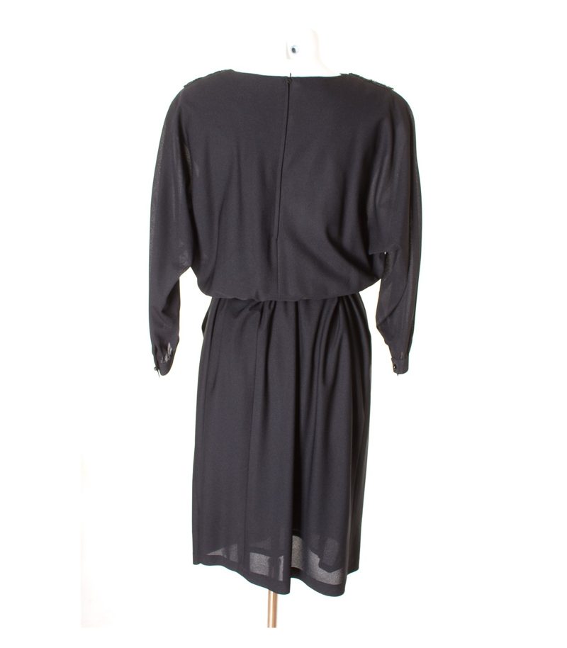 Collection fashion style Damen Kleid Gr. DE 42 Schwarz – Foto 3