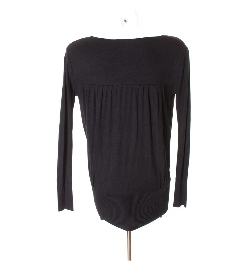 PIERRE BALMAIN Damen Pullover Gr. DE 38 Schwarz Viskose – Foto 3