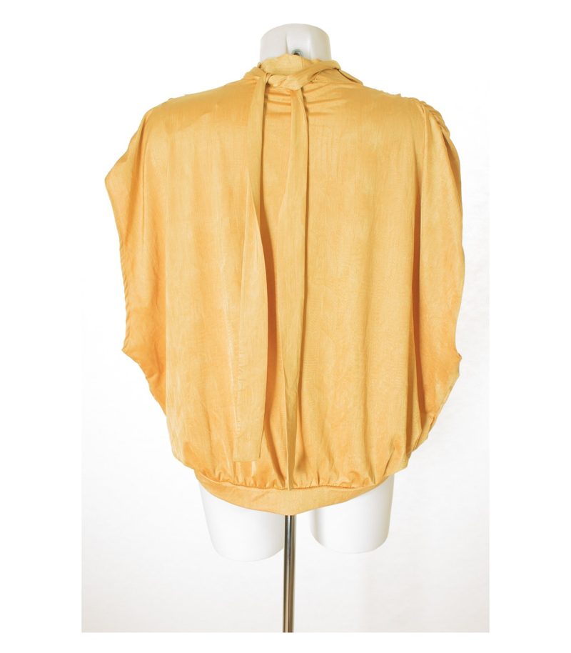 ZARA Damen Bluse Shirt Gr. L Gelb – Foto 3