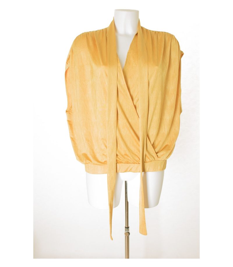 ZARA Damen Bluse Shirt Gr. L Gelb – Foto 4