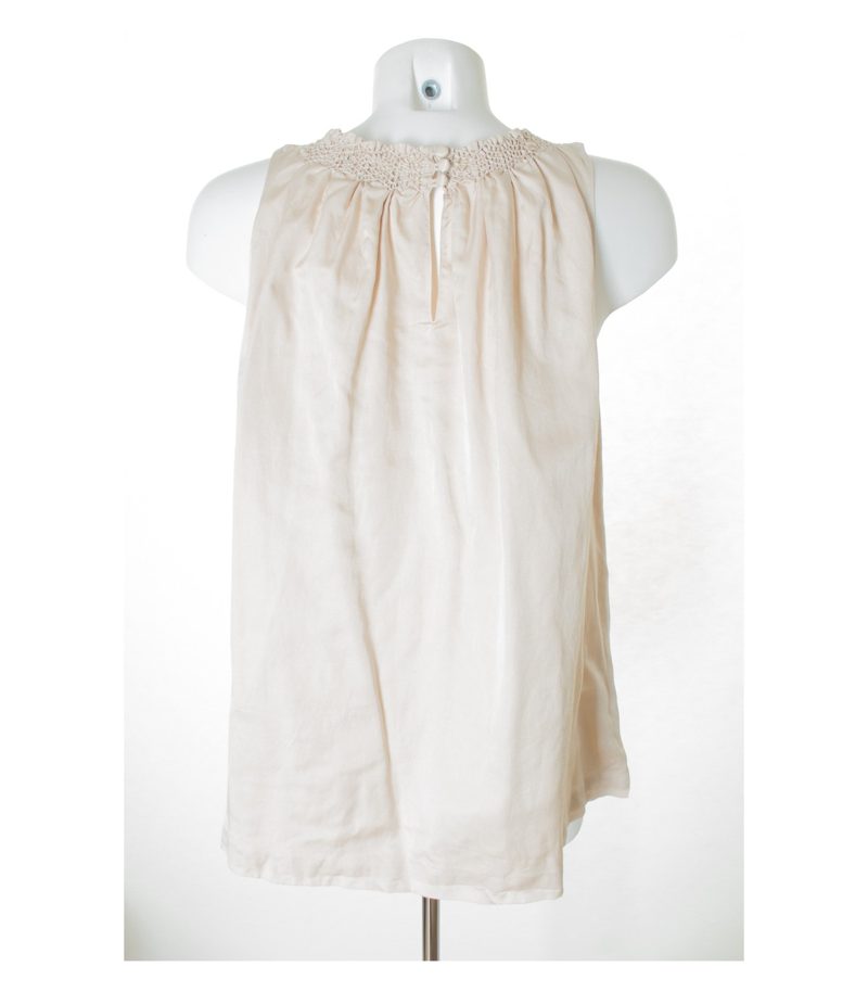 MARGIT BRANDT Damen Top Bluse Shirt Gr. L Beige – Foto 4