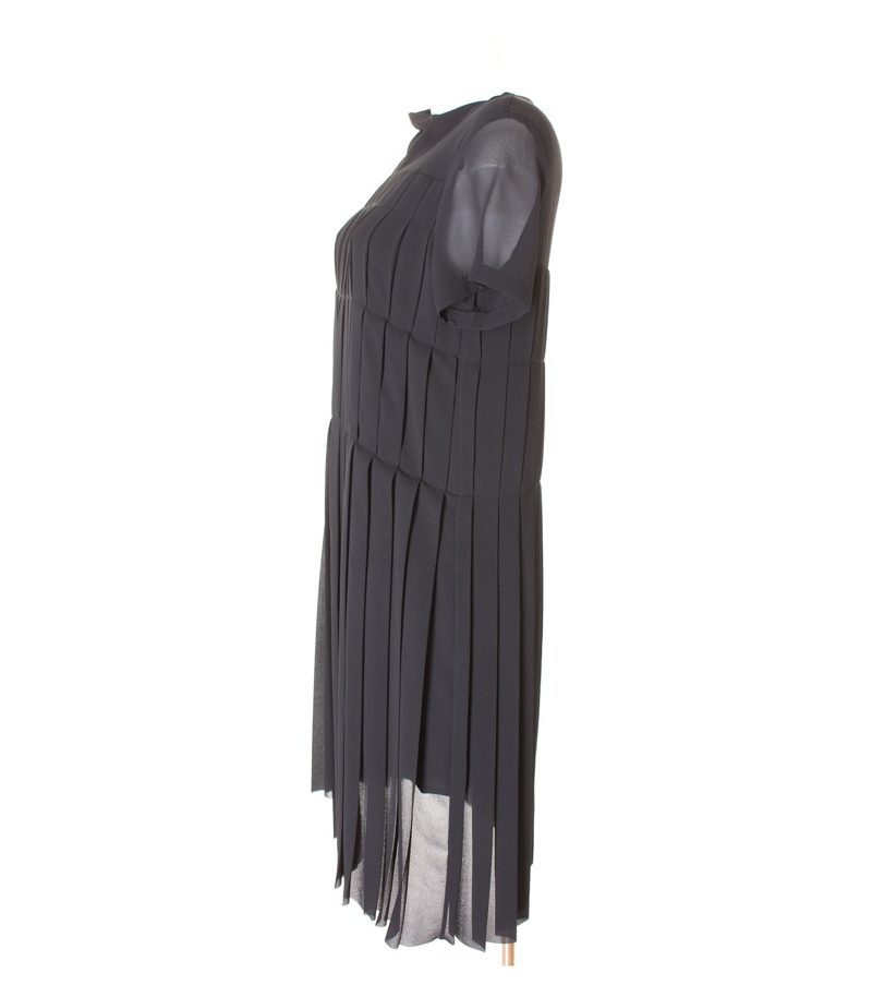 COS Damen Kleid Abendkleid Gr. DE 36 Schwarz NEU – Foto 2