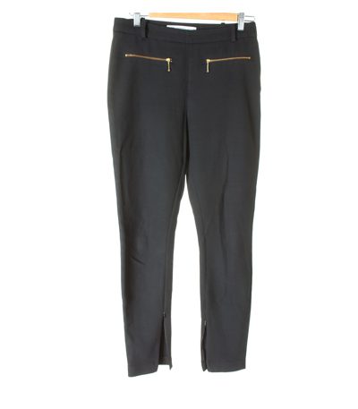 & other stories Damen Hose Gr. DE 38 Schwarz Viskose