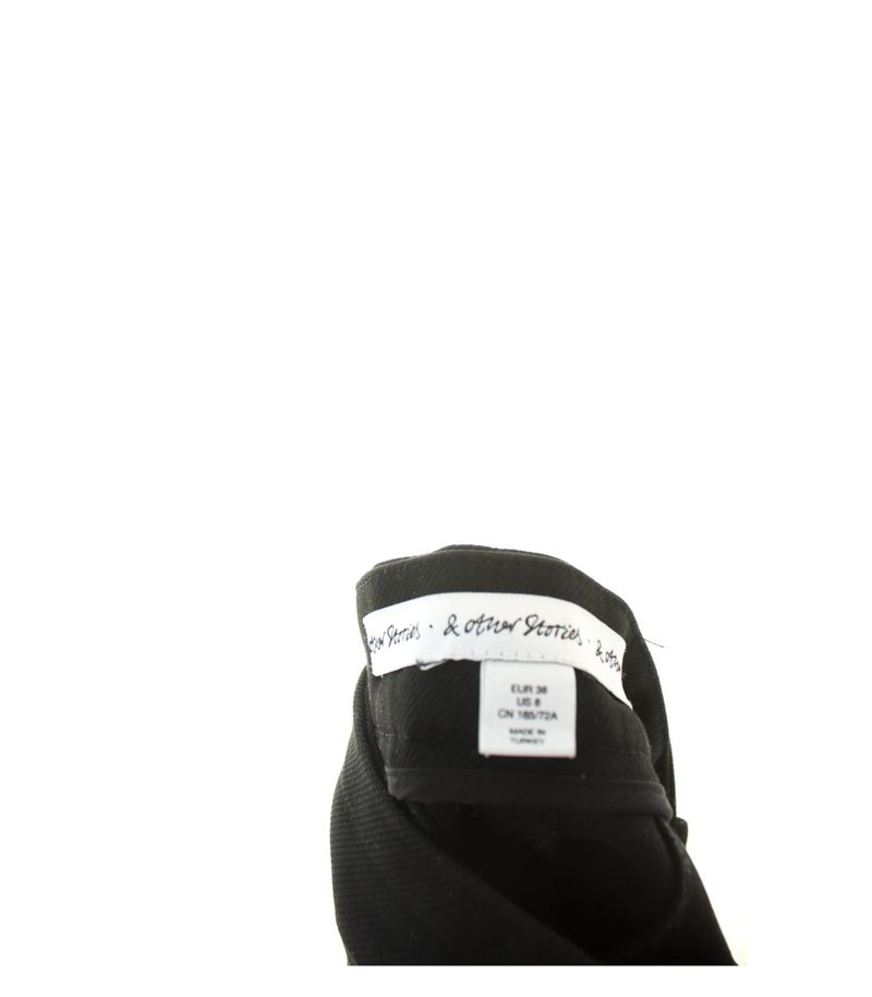 & other stories Damen Hose Gr. DE 38 Schwarz Viskose – Foto 3