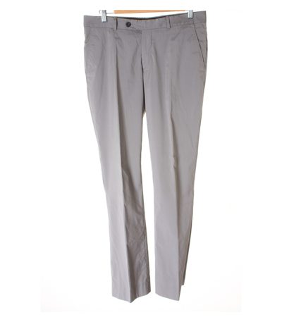 COS Herren Hose Gr. 46 Braungrau Baumwolle