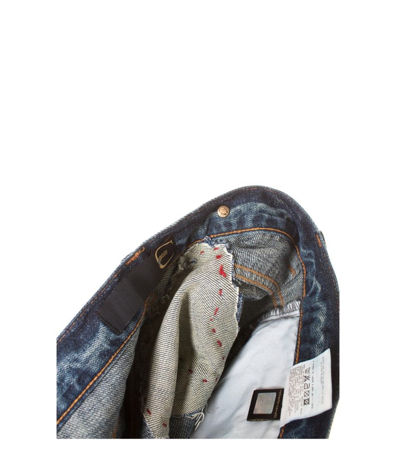 JUST cavalli Herren Jeans Hose Gr. 32/46 Mehrfarbig Denim Baumwolle – Foto 3