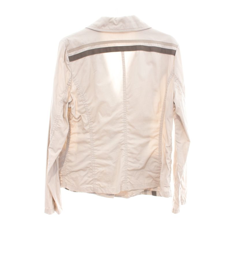 NICE CONNECTION Damen Blazer GR. DE 42 Beigegrau Baumwolle – Foto 2