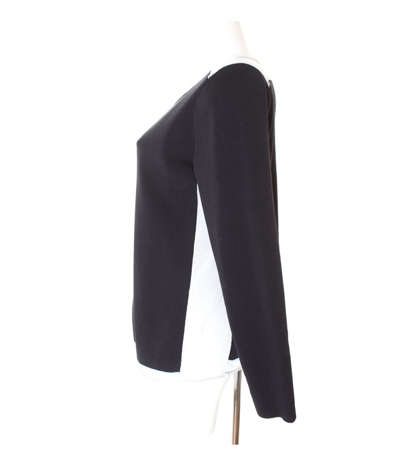 COS Damen Pullover Gr. L Mehrfarbig Viskose – Foto 2