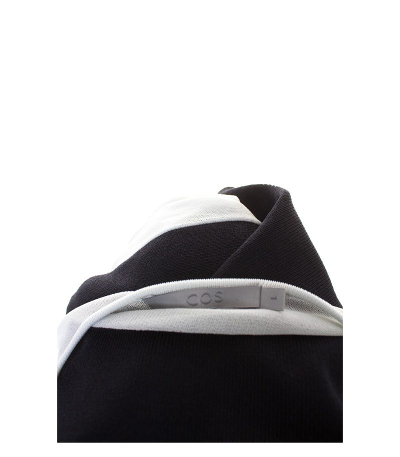 COS Damen Pullover Gr. L Mehrfarbig Viskose – Foto 4