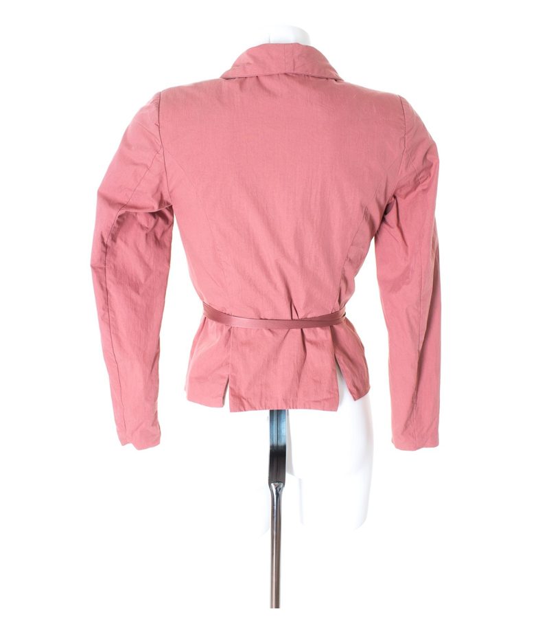 BIK BOK BY JENNY SKAVLAN Damen Blazer Gr. XS in Rotgrau Baumwolle – Foto 3