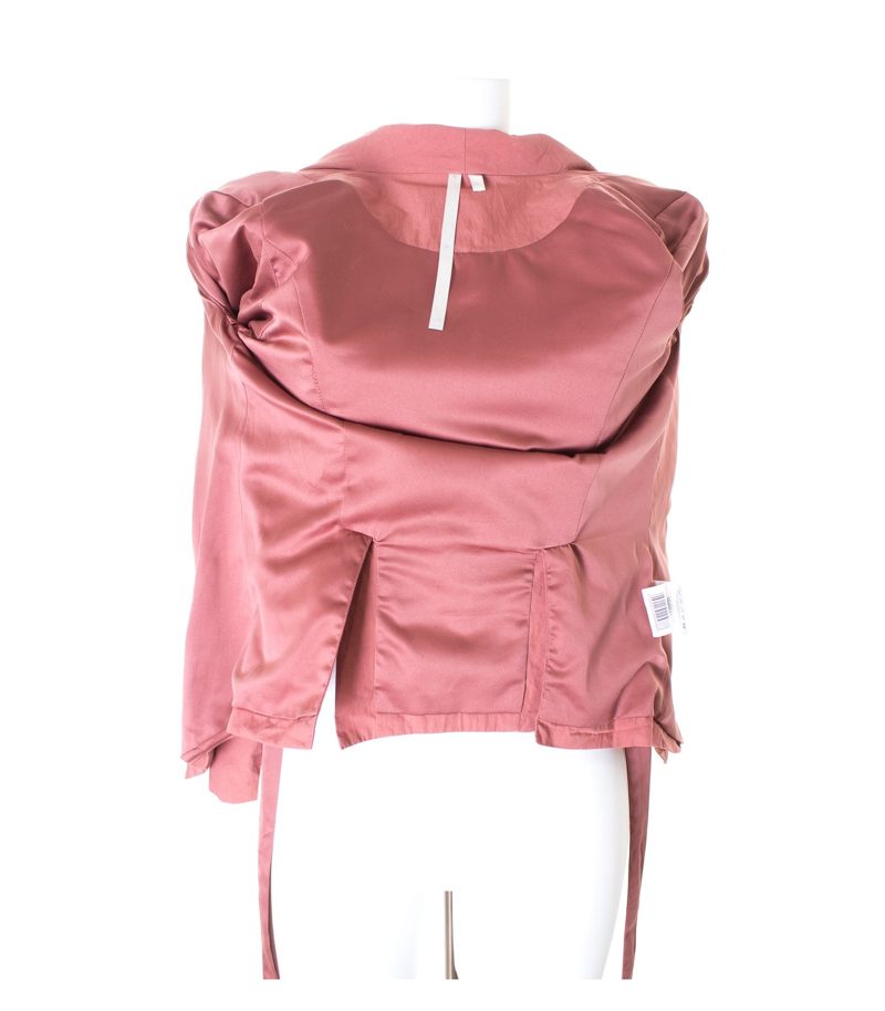BIK BOK BY JENNY SKAVLAN Damen Blazer Gr. XS in Rotgrau Baumwolle – Foto 4