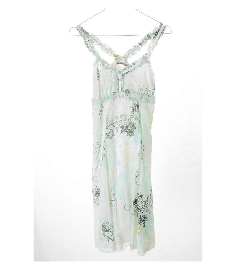 AIRFIELD Damen Kleid Sommerkleid Gr. L Mehrfarbig Baumwolle – Foto 1