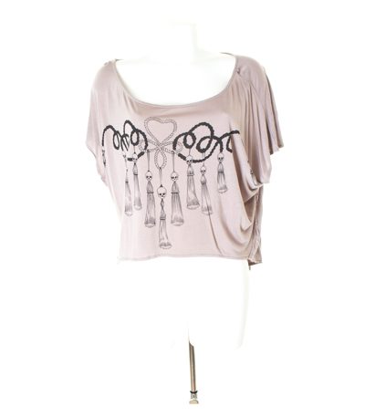 Damen T-shirt Bluse Shirt Gr. XL Mehrfarbig Viskose