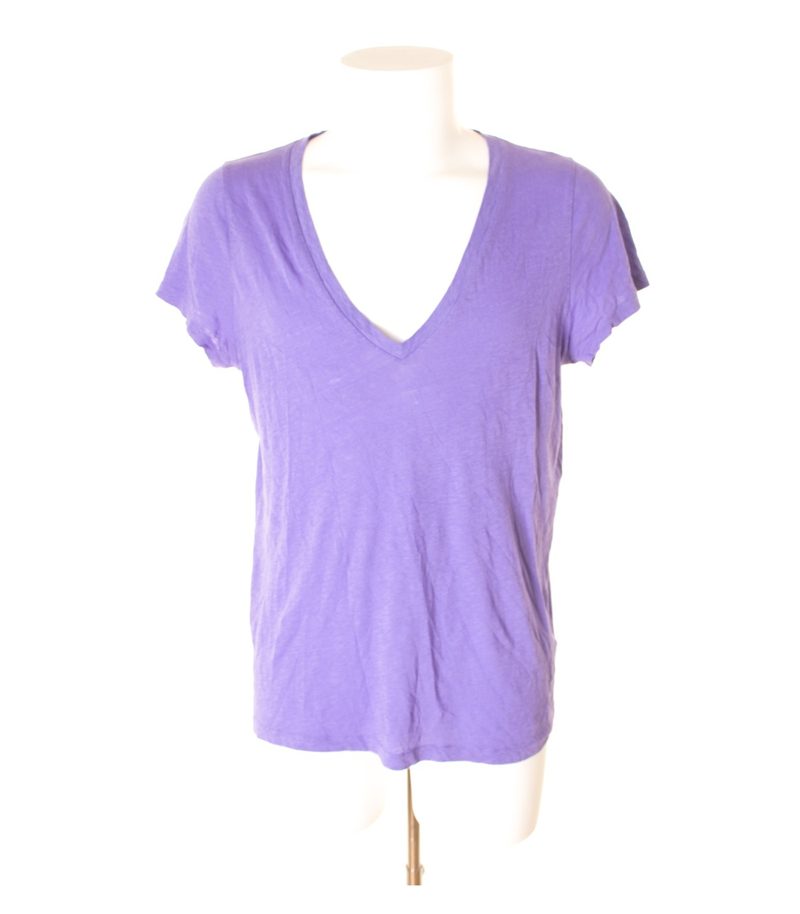 J.CREW Herren T-shirt Freizeitshirt Gr. XL Lila Baumwolle – Foto 1