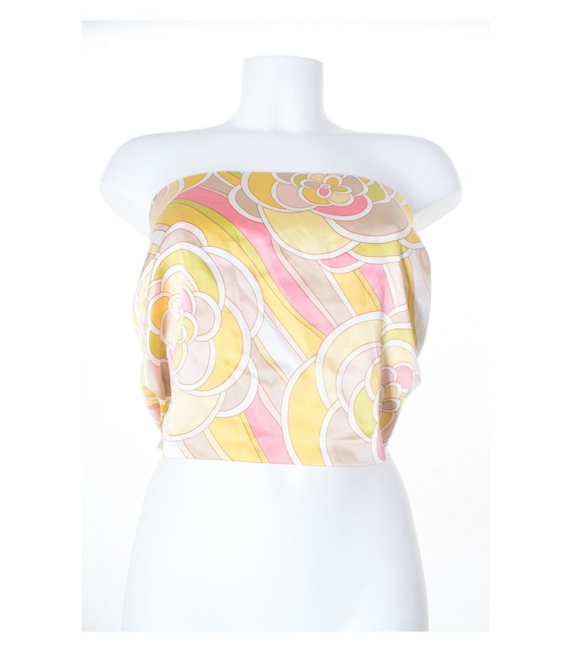 SCHUMACHER Damen Top Gr. XL Mehrfarbig Seide – Foto 1