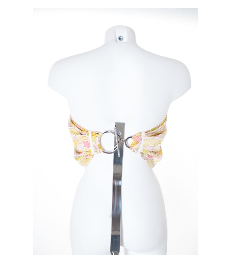 SCHUMACHER Damen Top Gr. XL Mehrfarbig Seide – Foto 2
