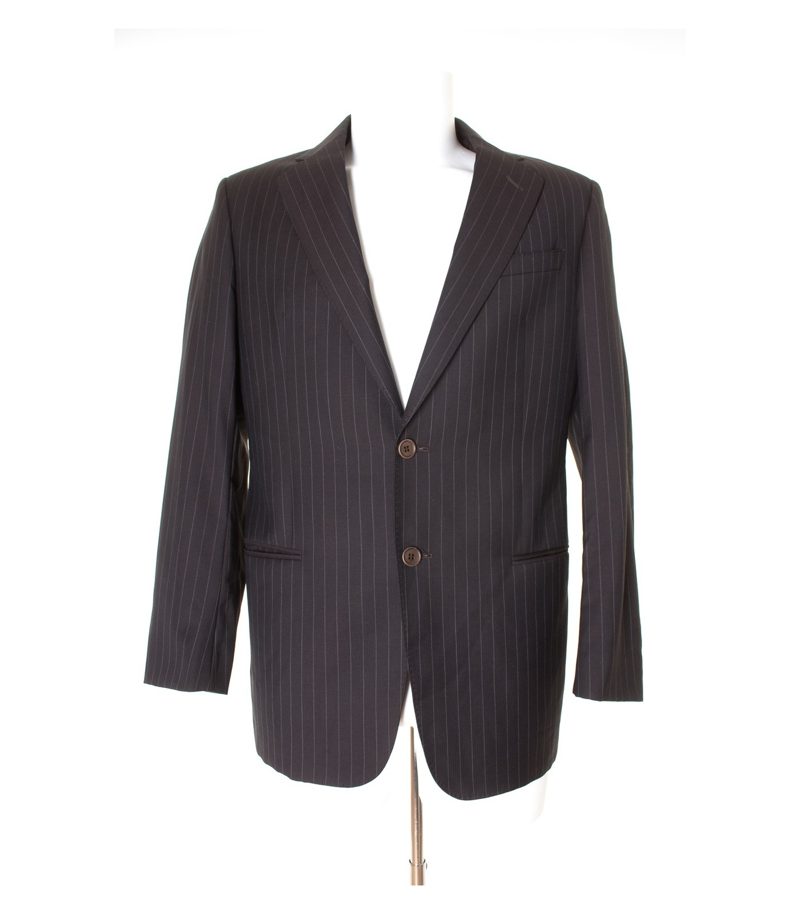 ARMANI COLLEZIONI Herren Sakko Gr. 48 Braun Wolle – Foto 1