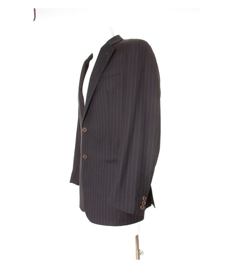 ARMANI COLLEZIONI Herren Sakko Gr. 48 Braun Wolle – Foto 2