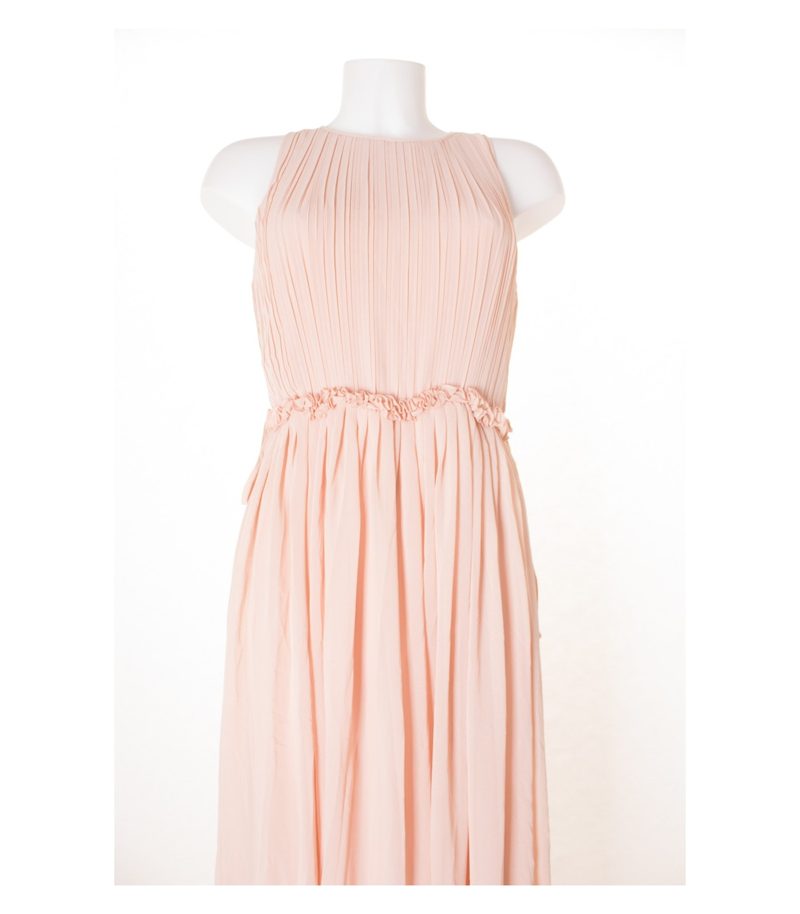 H&M Damen Kleid Maxikleid Gr. DE 40 Rosa NEU – Foto 2