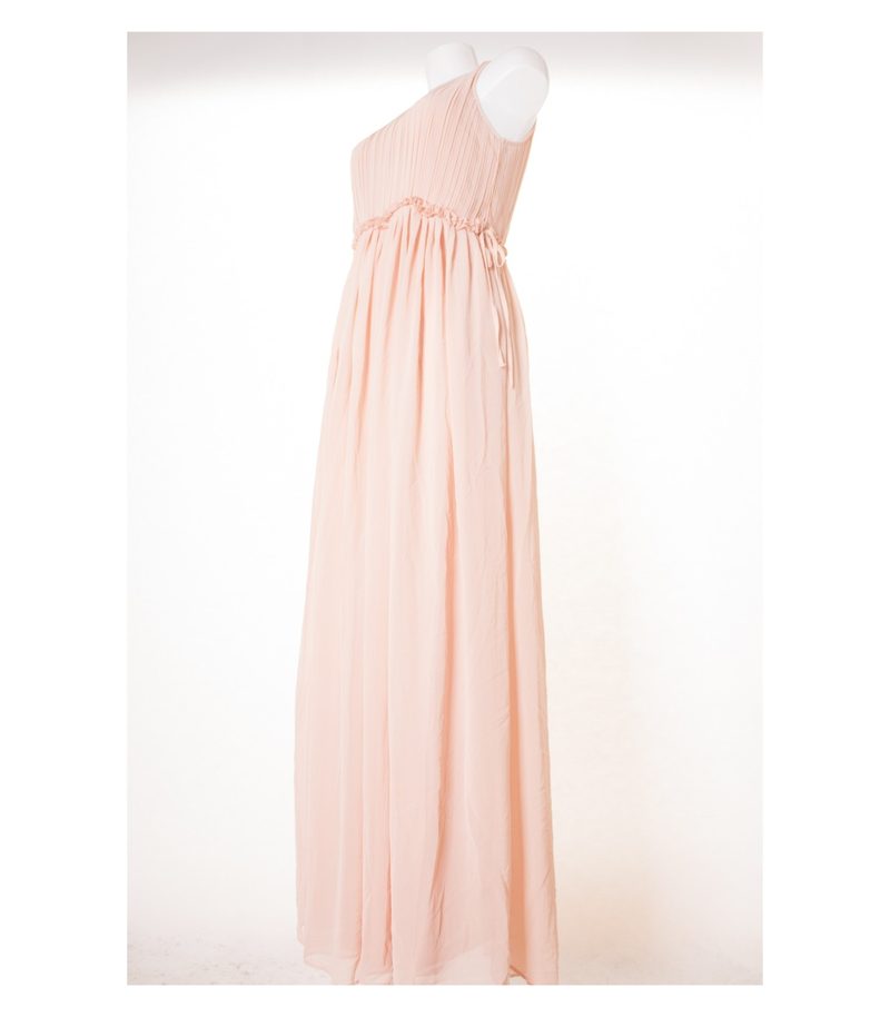 H&M Damen Kleid Maxikleid Gr. DE 40 Rosa NEU – Foto 3