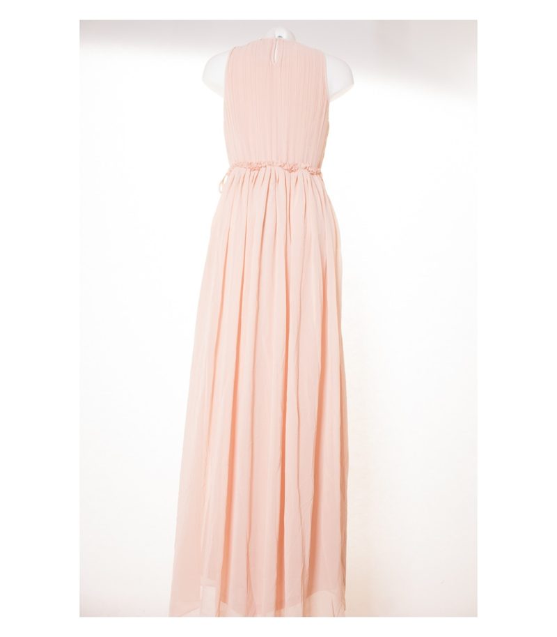 H&M Damen Kleid Maxikleid Gr. DE 40 Rosa NEU – Foto 5