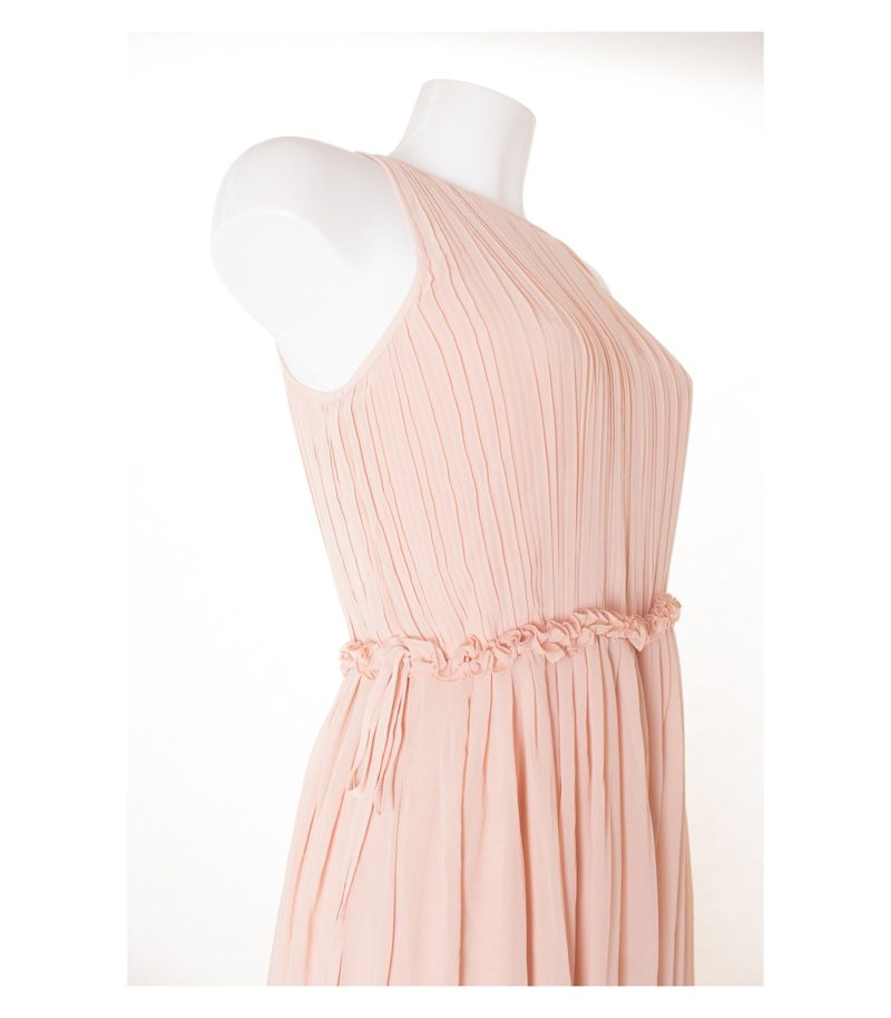 H&M Damen Kleid Maxikleid Gr. DE 40 Rosa NEU – Foto 7