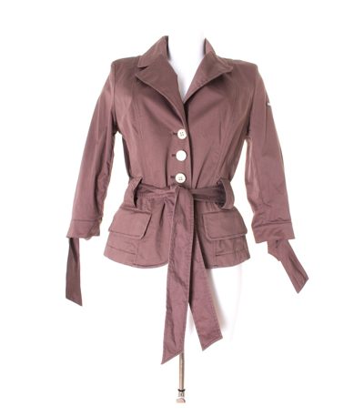 AIRFIELD Damen Blazer Gr. DE 38 Braun Baumwolle