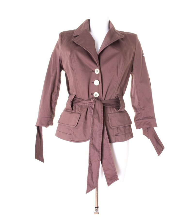 AIRFIELD Damen Blazer Gr. DE 38 Braun Baumwolle – Foto 1