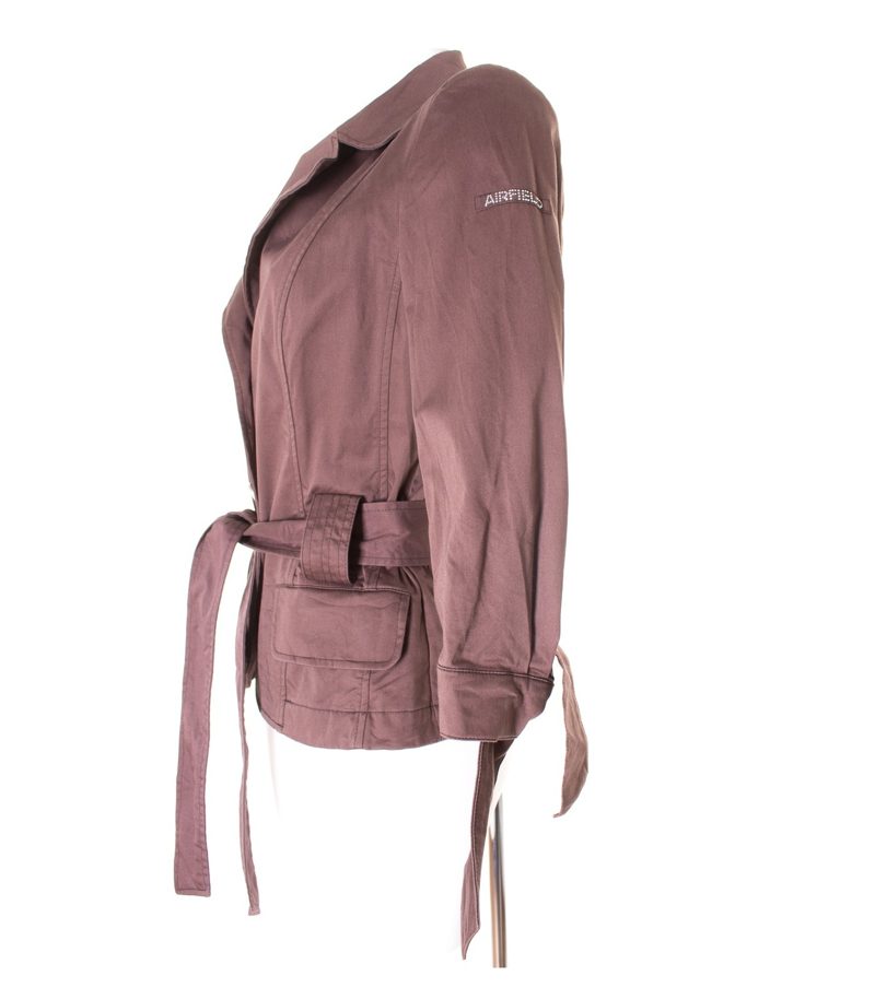 AIRFIELD Damen Blazer Gr. DE 38 Braun Baumwolle – Foto 4
