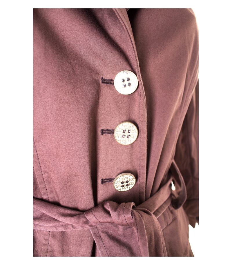 AIRFIELD Damen Blazer Gr. DE 38 Braun Baumwolle – Foto 6