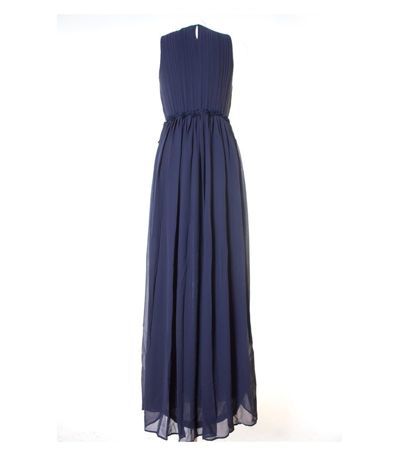 H&M Damen Kleid Maxikleid Gr. DE 40 Blau NEU – Foto 4