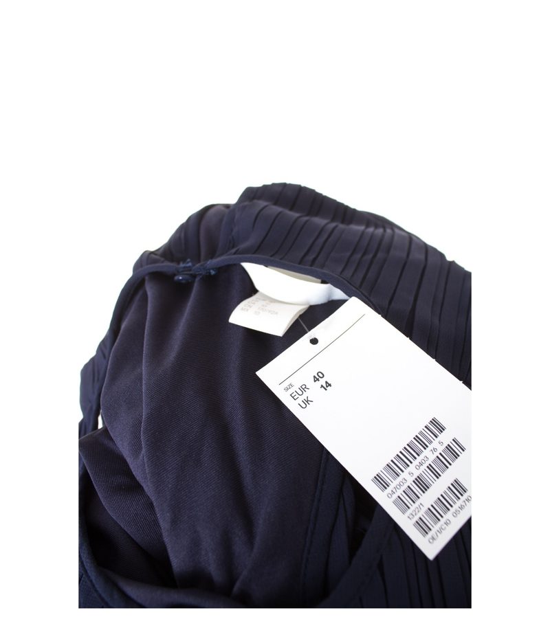 H&M Damen Kleid Maxikleid Gr. DE 40 Blau NEU – Foto 7