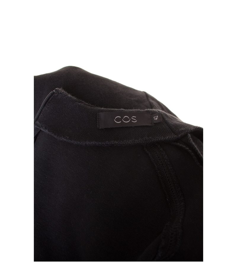 COS Damen Kleid Gr. DE 42 Schwarz Baumwolle – Foto 5