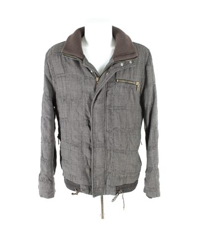 frankie morelle Herren Jacke Wolljacke Kapuze Gr. 50 Wolle